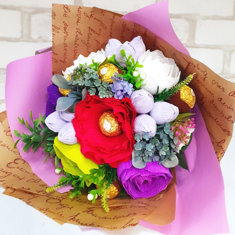 Букет з цукерок Свіжість 