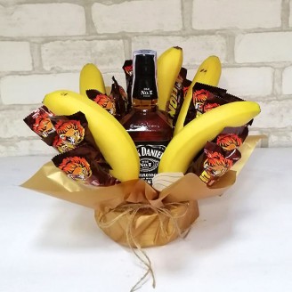 Подарунковий набір Jack daniels, банани, солодощі